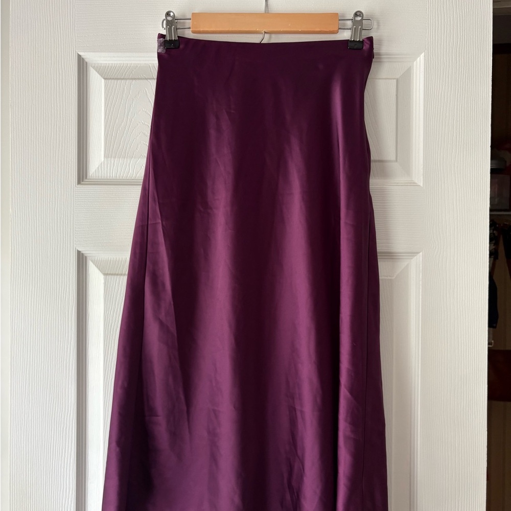 Essue Deep Purple Midi Skirt